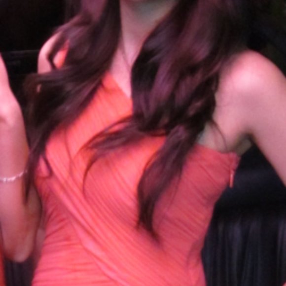 XS HOT PINK RUFFLE BEBE DRESS - Picture 3 of 4